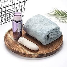 Sysi Home Wooden Round Serving Tray For Home | Decorative Kitchen & Dining Table Tray | The Perfect Tray For Coffee Table And Ho
